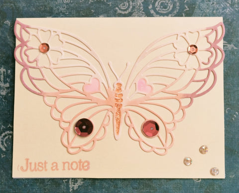 Just a Note Butterfly