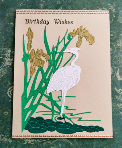 Birthday Wishes Crane